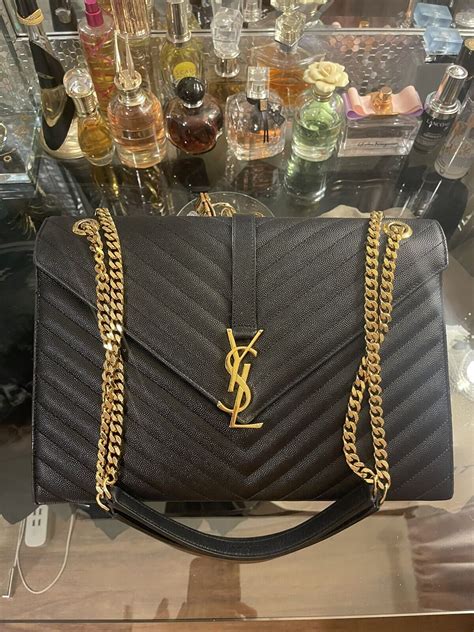 ysl.envelope bag